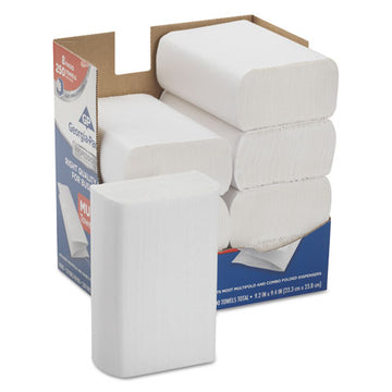 Georgia Pacific® Professional Professional Series Premium Folded Paper Towels, M-fold, 9 2-5x9 1-5, 250-bx, 8 Bx-carton freeshipping - TVN Wholesale